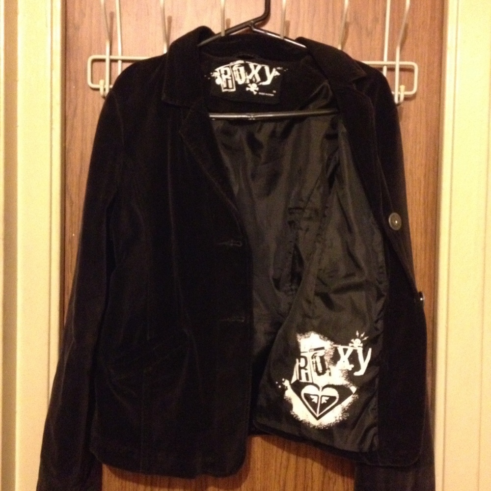 Roxy Velour Blazer